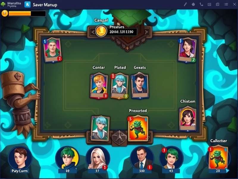 Top Cardamom Triumph gameplay screenshot showing card collection